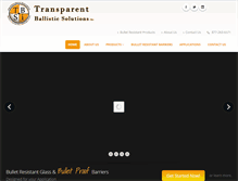 Tablet Screenshot of mibulletproof.com